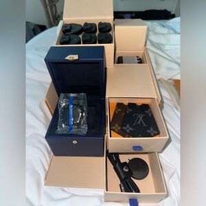 Louis Vuitton smart watch - V3 Tambour Horizon Watch 44mm black